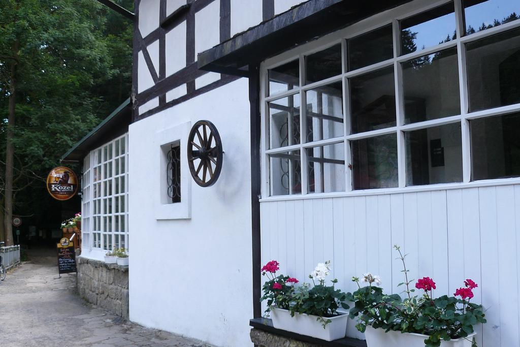 Pension Soutesky Hřensko Exteriér fotografie
